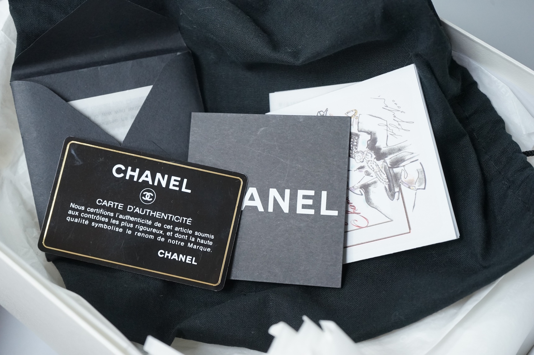 A Chanel patent black mini python handbag with silver hardware, date code 12008922, with dust bag, original paperwork, authenticity card and box, 17cm wide, Provenance: Purchased by the vendor Paris